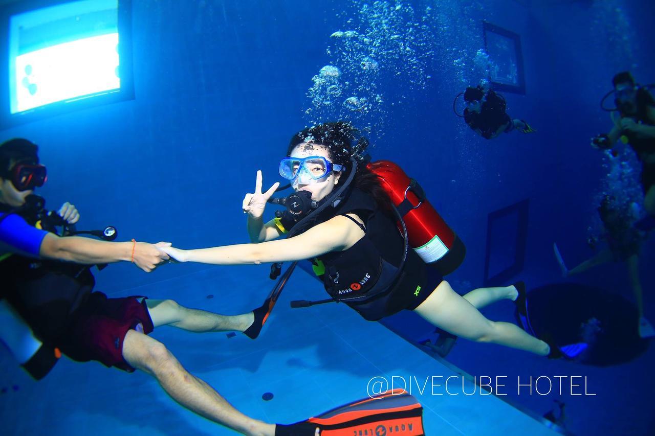 Divecube Hotel Тайджун Екстериор снимка