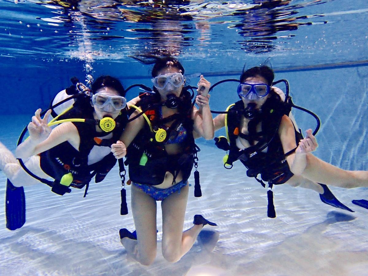 Divecube Hotel Тайджун Екстериор снимка