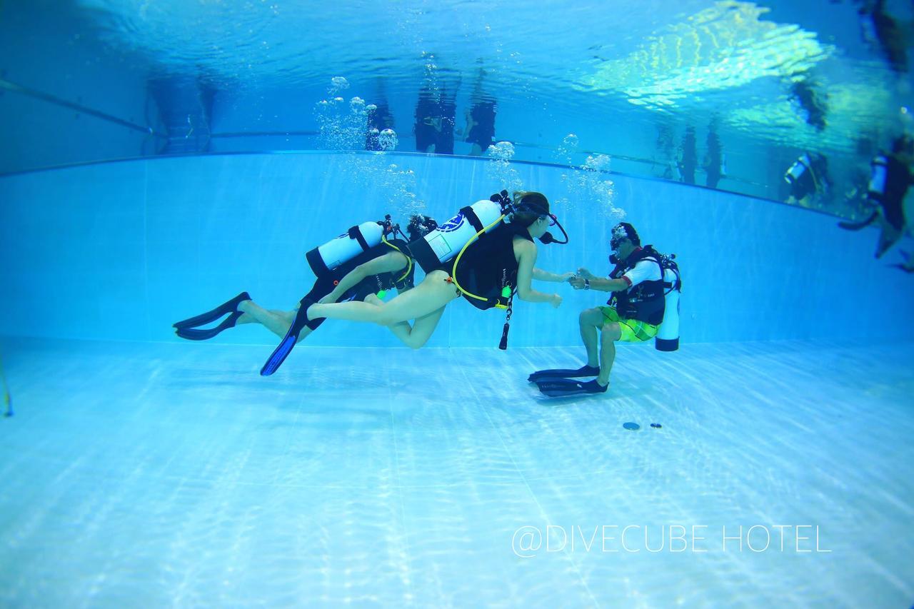 Divecube Hotel Тайджун Екстериор снимка